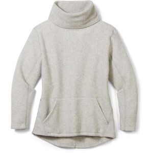 Smartwool Hudson Trail Fleece Pull-Over Cowl Neck Women's Small Wool Sweater
